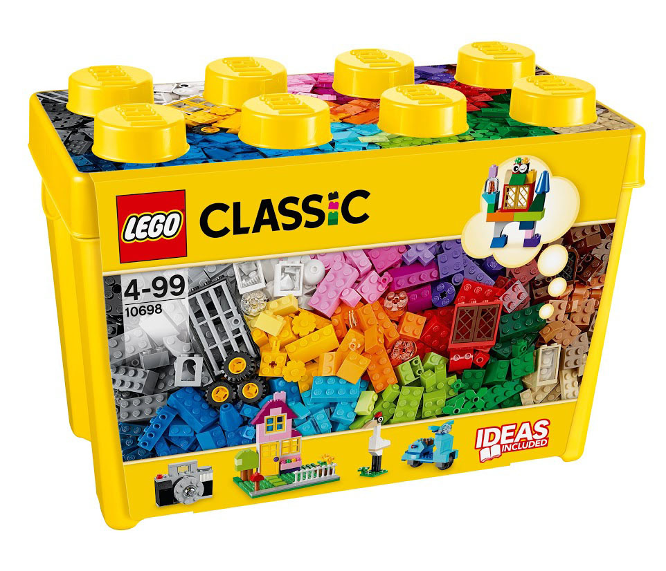 Конструктор LEGO Classic 10698 Набор для творчества большого размера  Уцененный товар (№76) - купить с доставкой по выгодным ценам в  интернет-магазине OZON (631224081)