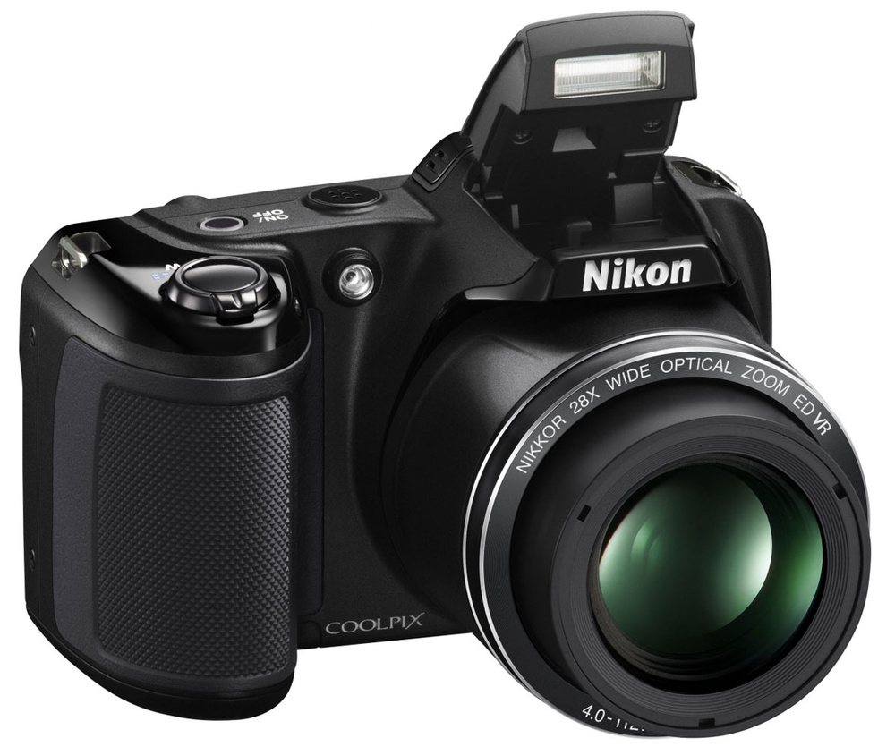 Nikon Компактный фотоаппарат Coolpix L340, черный