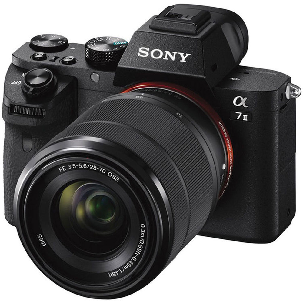 Беззеркальный фотоаппарат Sony Alpha A7 II (M2) Kit 28-70mm, Black #1