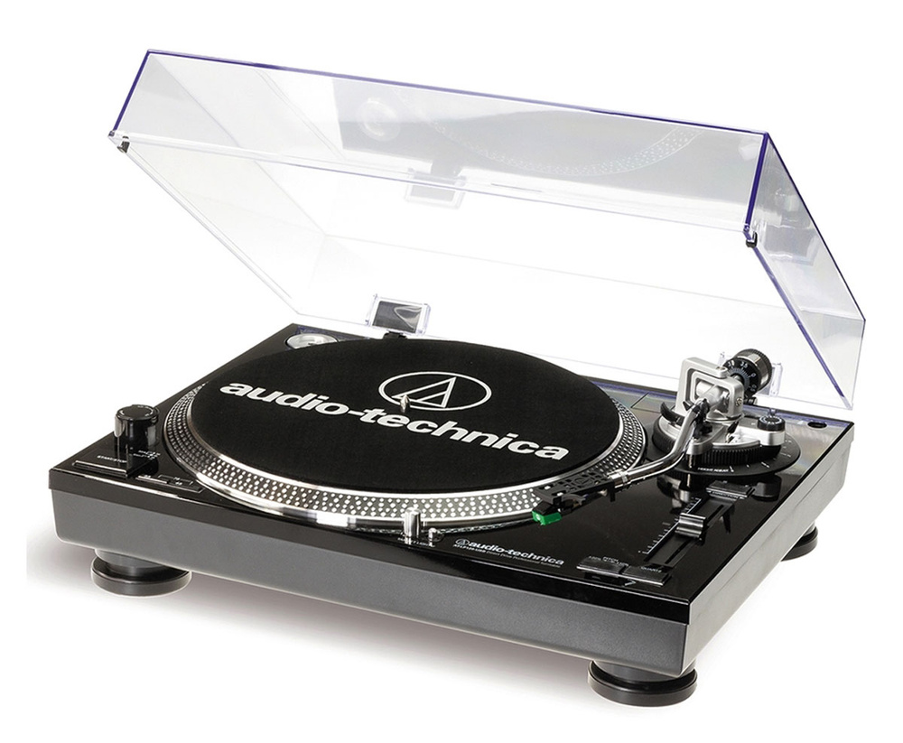 Audio-Technica AT-LP120-USBC, Black проигрыватель виниловых дисков #1
