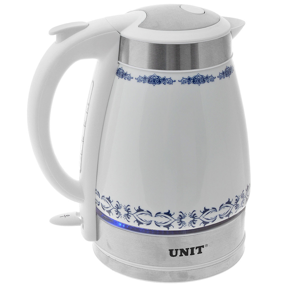 Unit Электрический чайник Unit UEK-247, рисунок В, белый #1