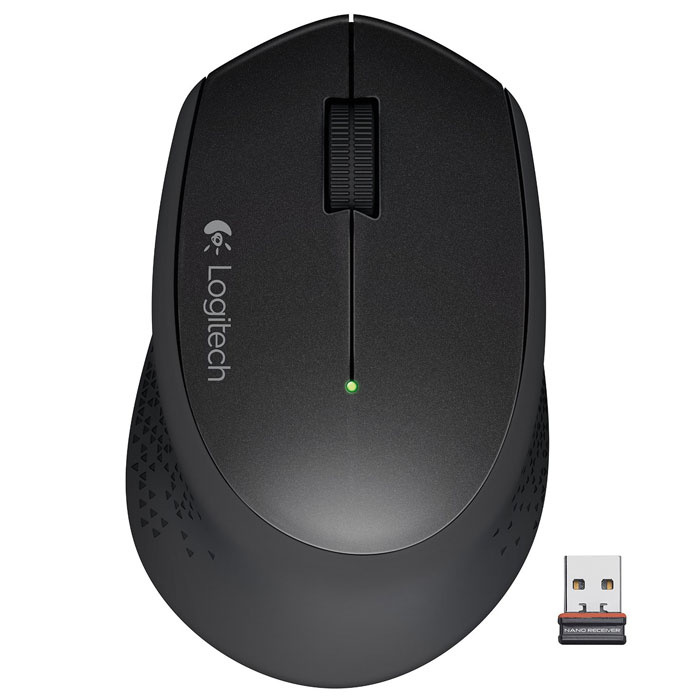 Logitech Мышь, черный #1