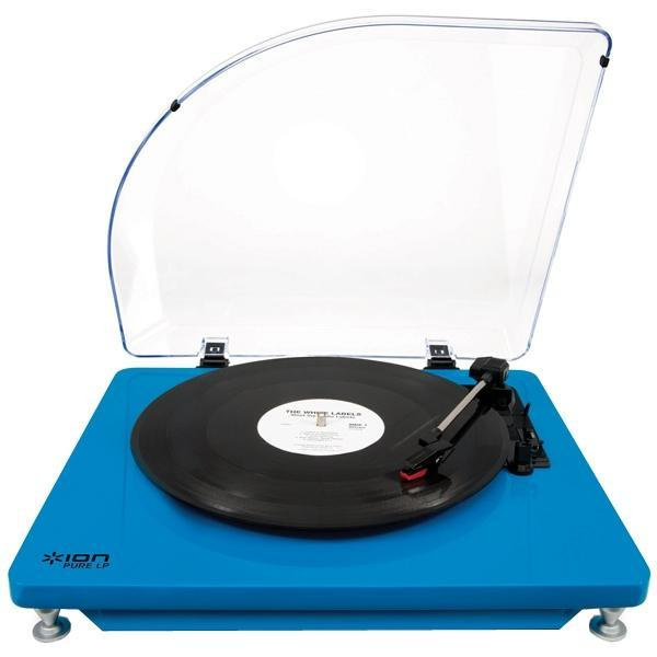 ION Audio Pure LP, Blue виниловый проигрыватель #1