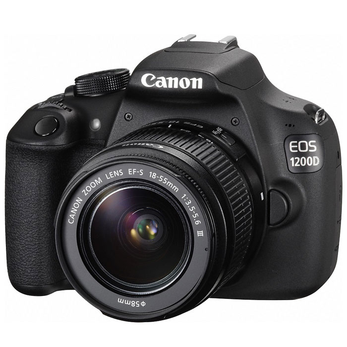 Canon EOS 1200D Kit 18-55 III, Black цифровая зеркальная фотокамера #1