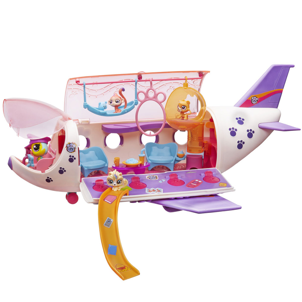 Игровой набор Littlest Pet Shop "Самолет для зверюшек" #1