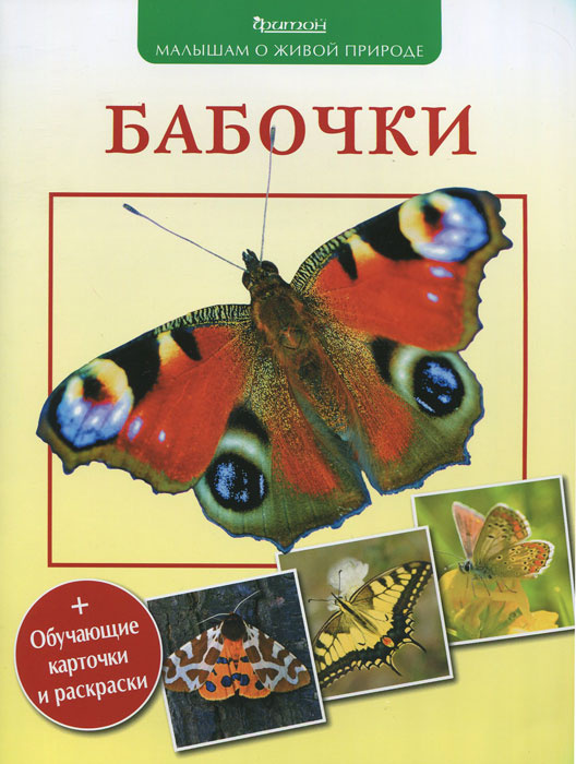 Бабочки (+ обучающие карточки и раскраска) | Волцит Петр Михайлович #1