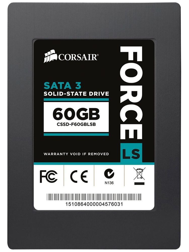 Corsair 60 ГБ Внутренний SSD-диск Corsair Force (CSSD-F60GBLSB) #1