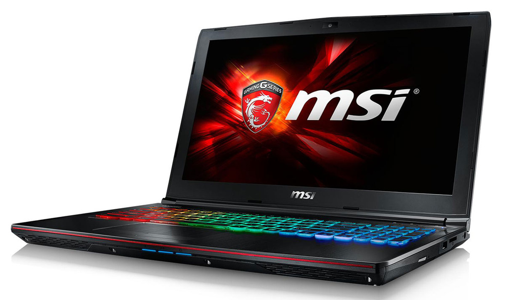 MSI Ноутбук 15.6", HDD 1000 ГБ, (GE62 6QF-008RU), черный #1