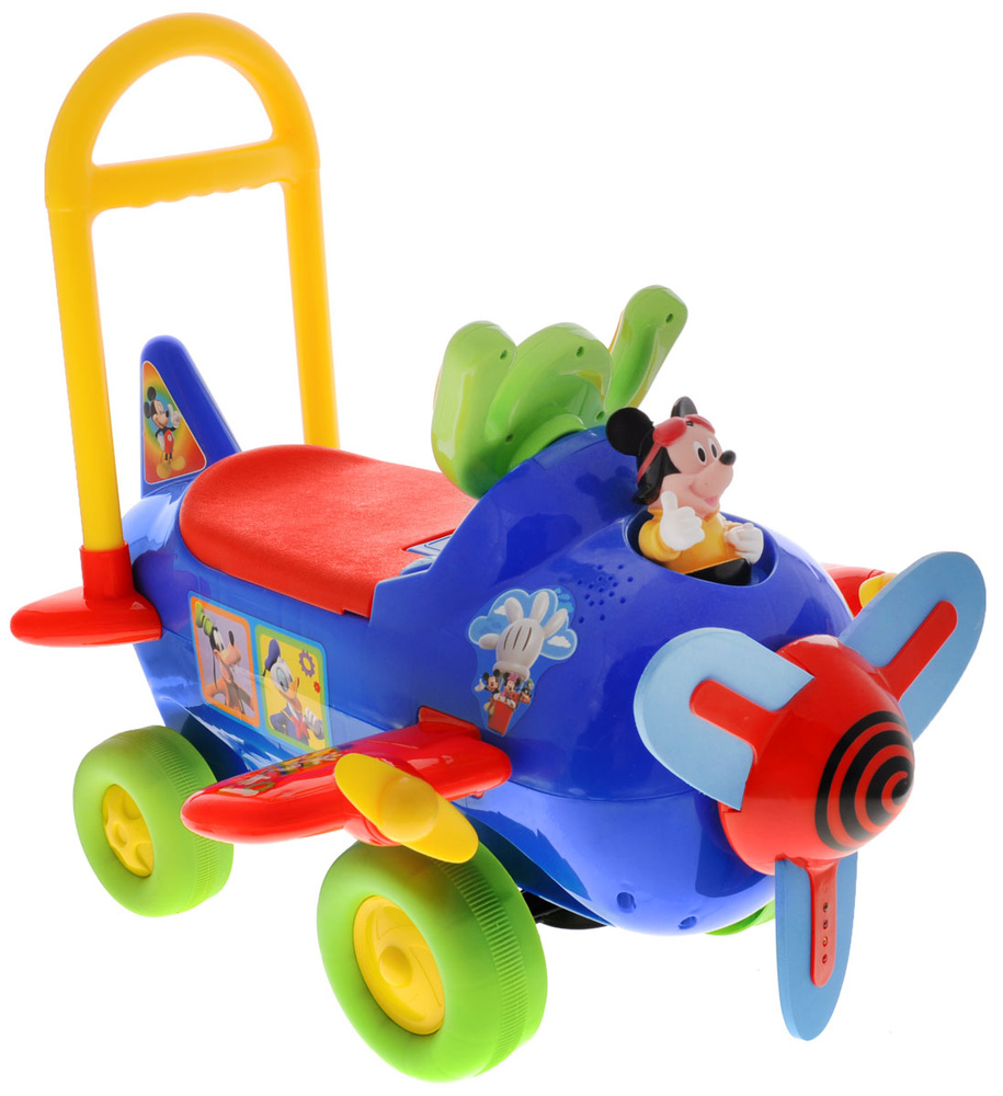 Kiddieland Каталка Самолет Микки Маус цвет синий - купить с доставкой ...