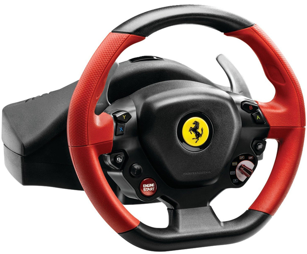 Руль Thrustmaster Ferrari 458 Spider Racing Wheel, Xbox ONE - купить с  доставкой по выгодным ценам в интернет-магазине OZON (276832080)