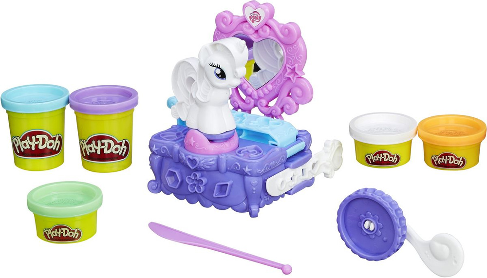 Play-Doh Игровой набор "Туалетный столик Рарити" #1