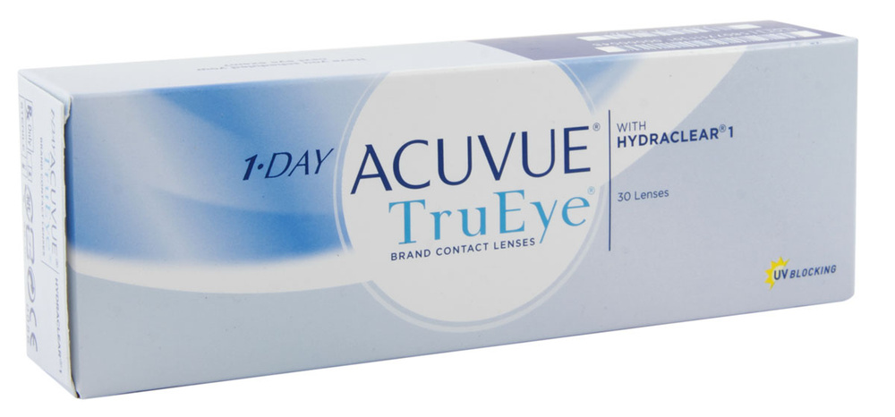 Контактные линзы Acuvue 1-Day TruEye, Однодневные, +4.25 / 14.2 / 9, 30 шт.  #1