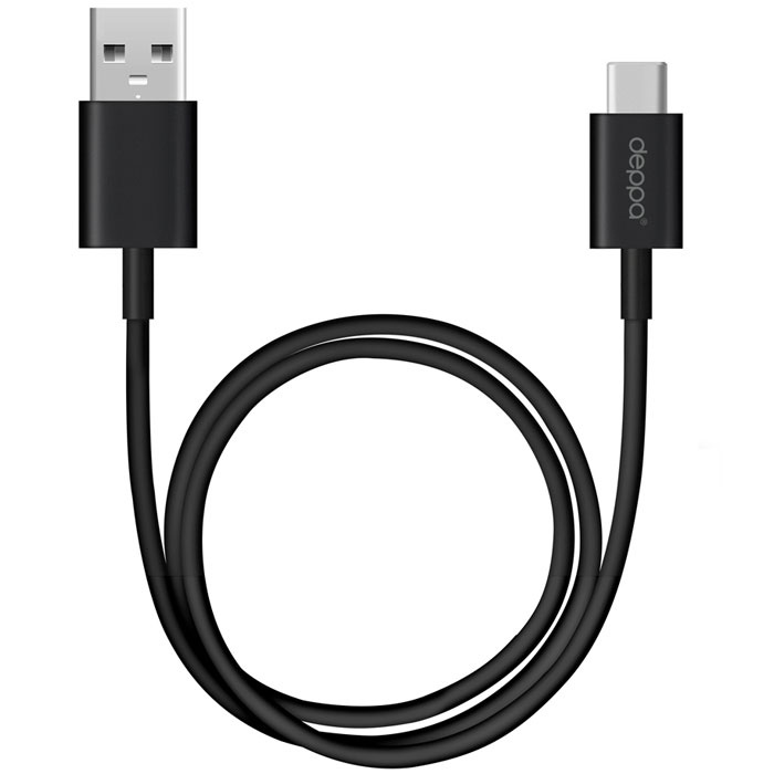 Кабель USB 3.0 - USB Type-C, для смартфона планшета наушников, длина 1.2м, черный #1