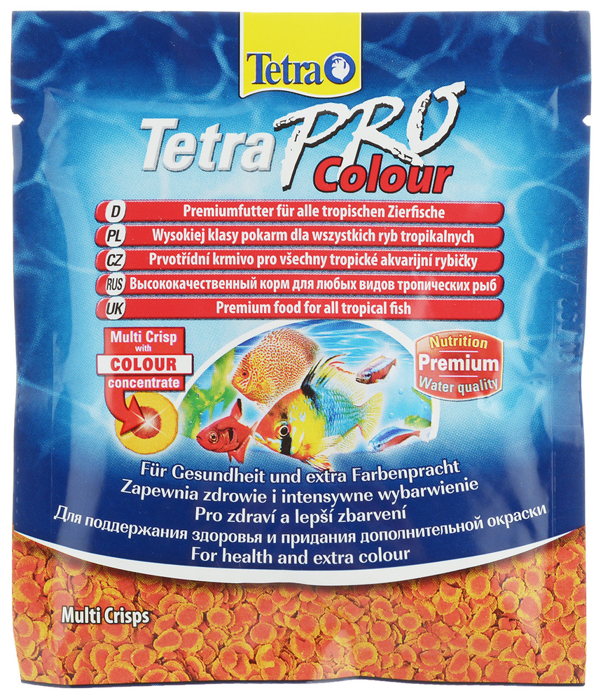 Корм Tetra "TetraPro. Color" для улучшения окраса всех видов ...