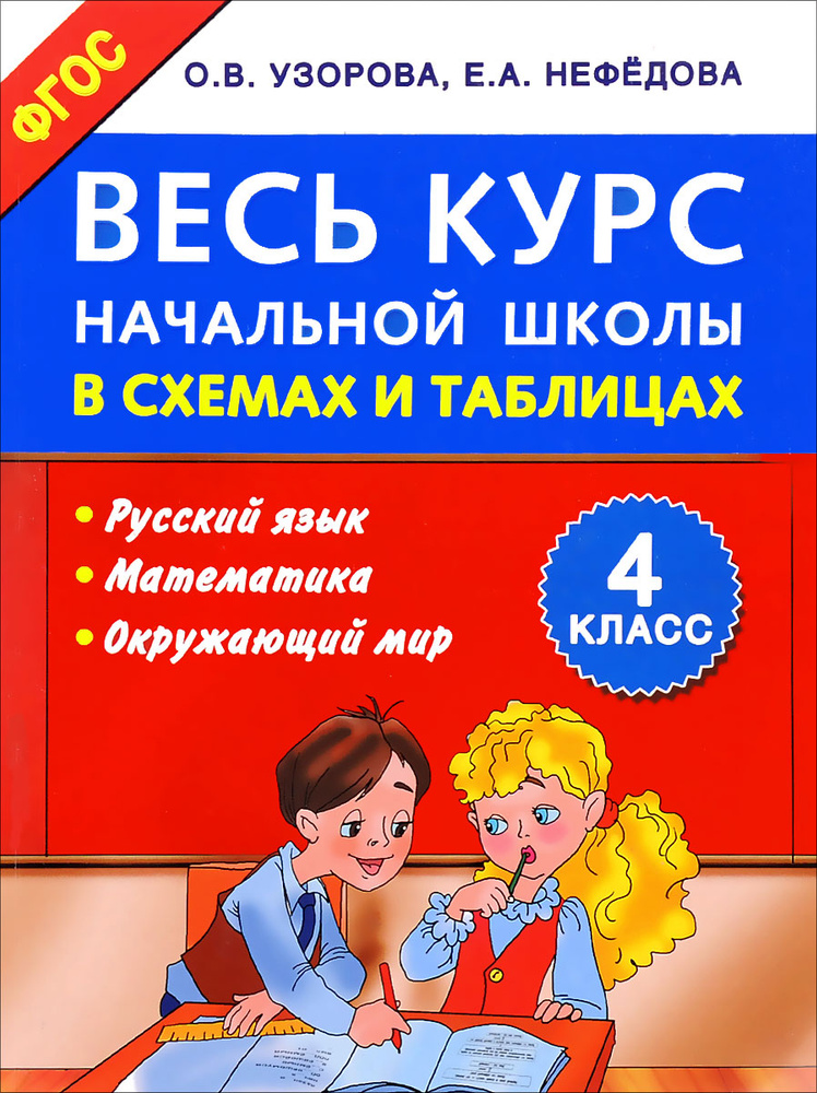 Русский язык. Математика. Окружающий мир. 4 класс. Весь курс начальной ...