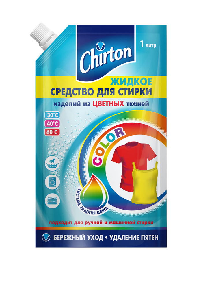 Гель для стирки цветных тканей Chirton, 1000 мл - купить с доставкой по ...