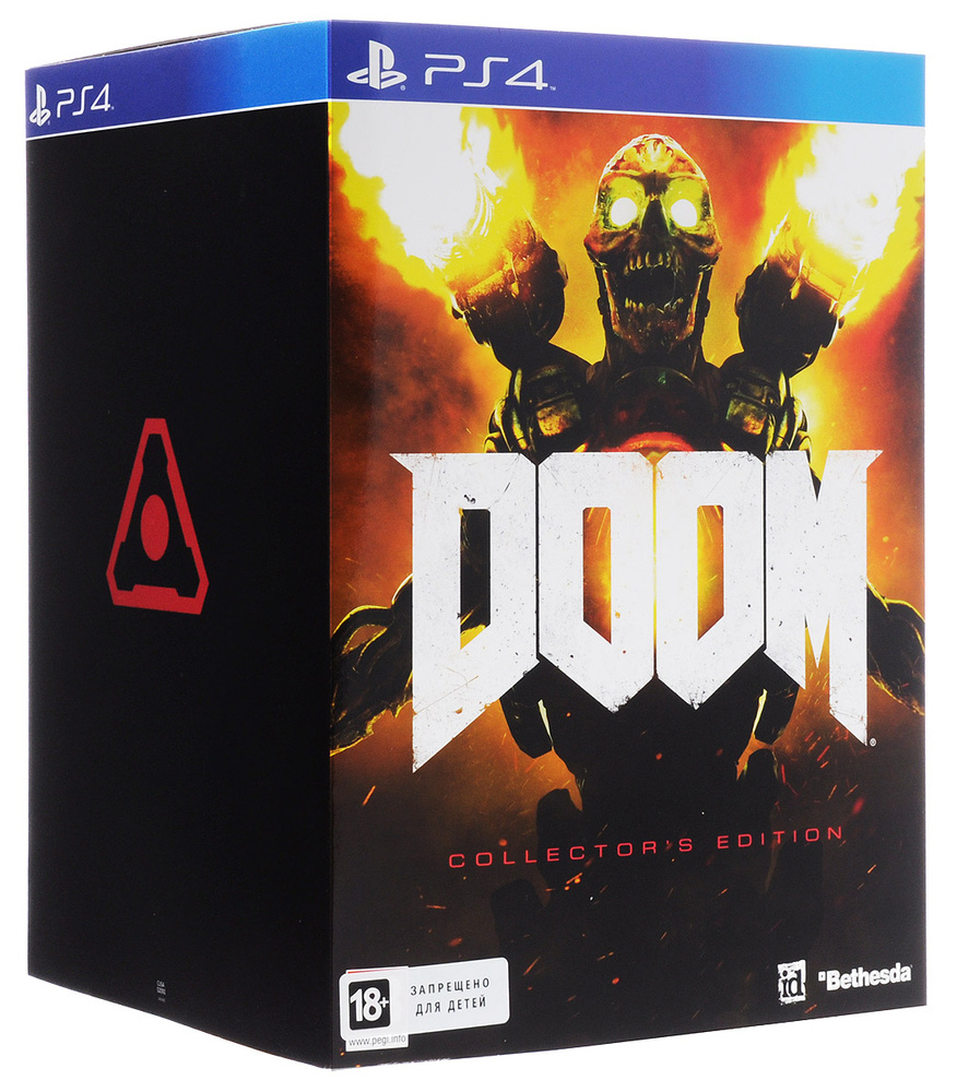 Игра DOOM. Коллекционное издание (PlayStation 4, Русская версия)