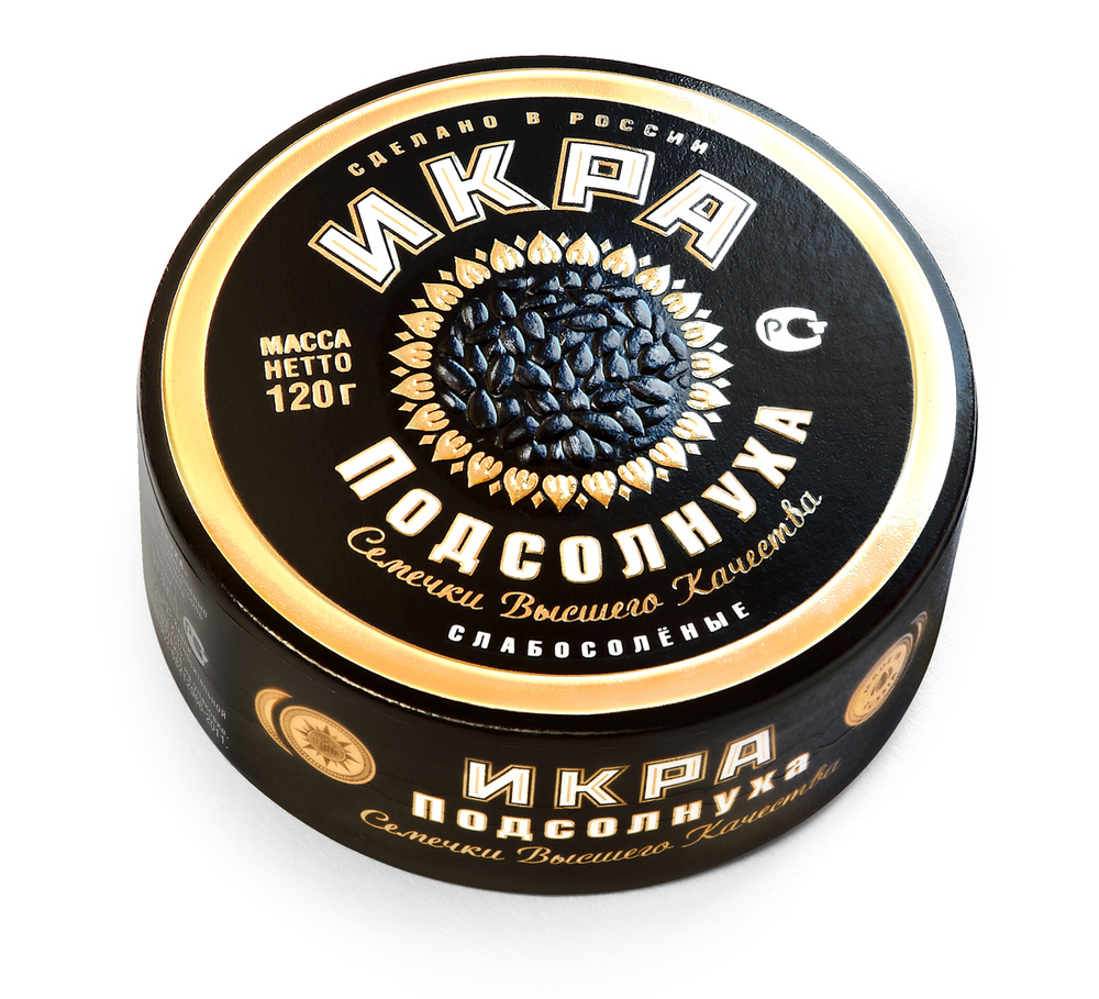 Икра Подсолнуха семечки жареные несоленые, 120 г - купить с доставкой ...