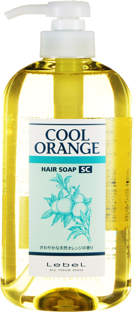 Lebel Cool Orange Hair Soap Super Cool Шампунь для волос "Супер ...