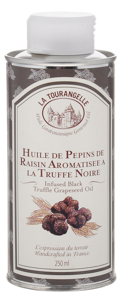 La Tourangelle Black Truffle Flavoured Grapeseed Oil масло виноградных косточек, ароматизированное черным #1