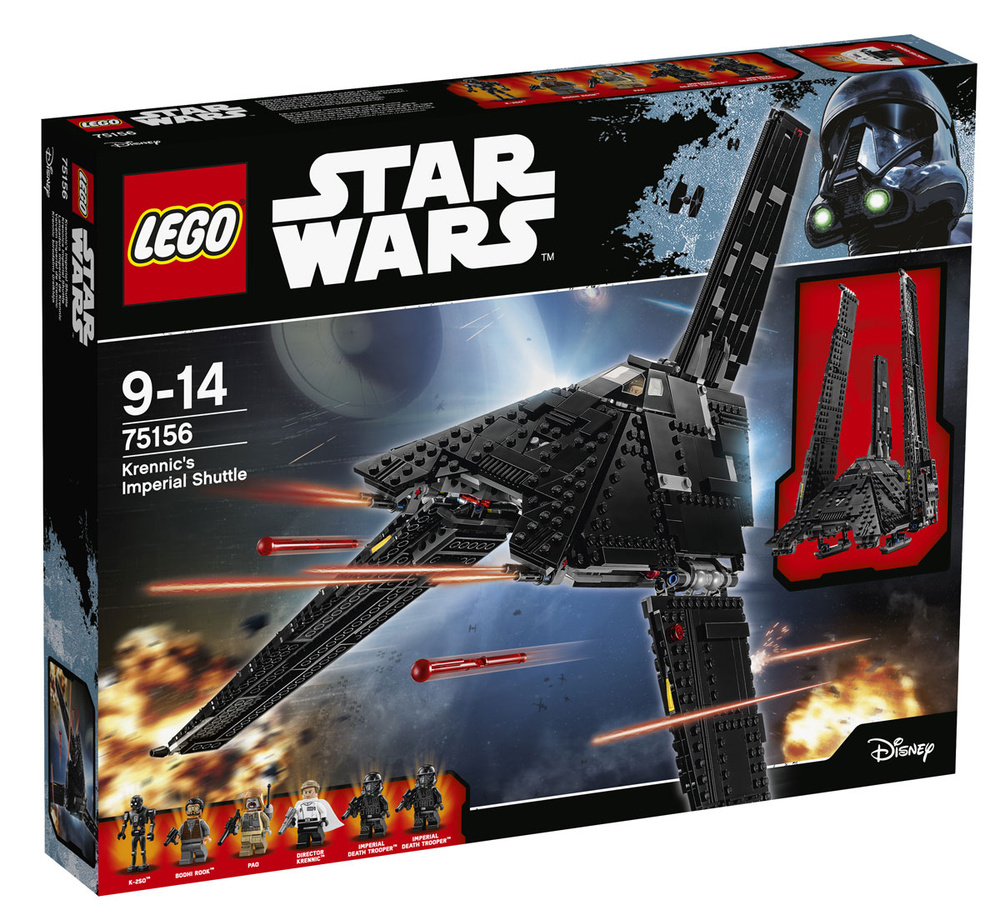 Конструктор LEGO Star Wars 75156 Имперский шаттл Кренника #1