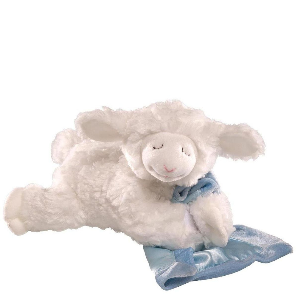 Gund Мягкая игрушка Prayer Winky Lamb Blue 15 см #1