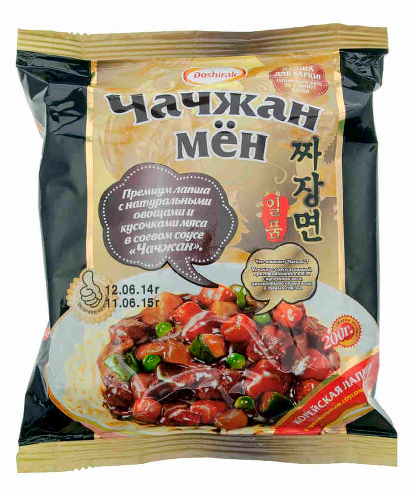 Доширак Чачжан Мен лапша корейская, 200 г - купить с доставкой по ...
