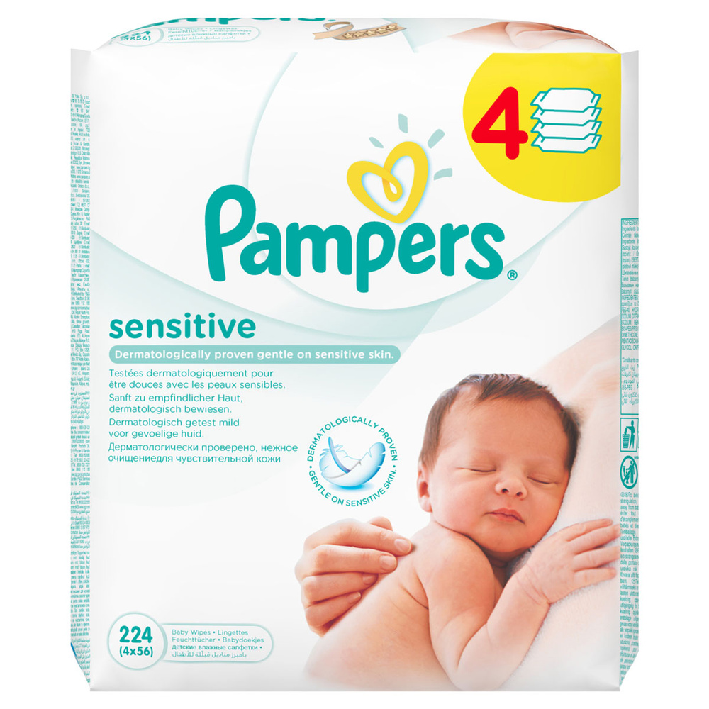 Pampers Влажные салфетки #1