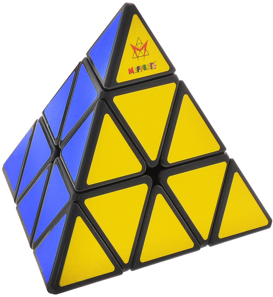 Головоломка механическая Meffert's Пирамидка (Pyraminx), для детей от 7 лет, игрушка развивающая моторику #1
