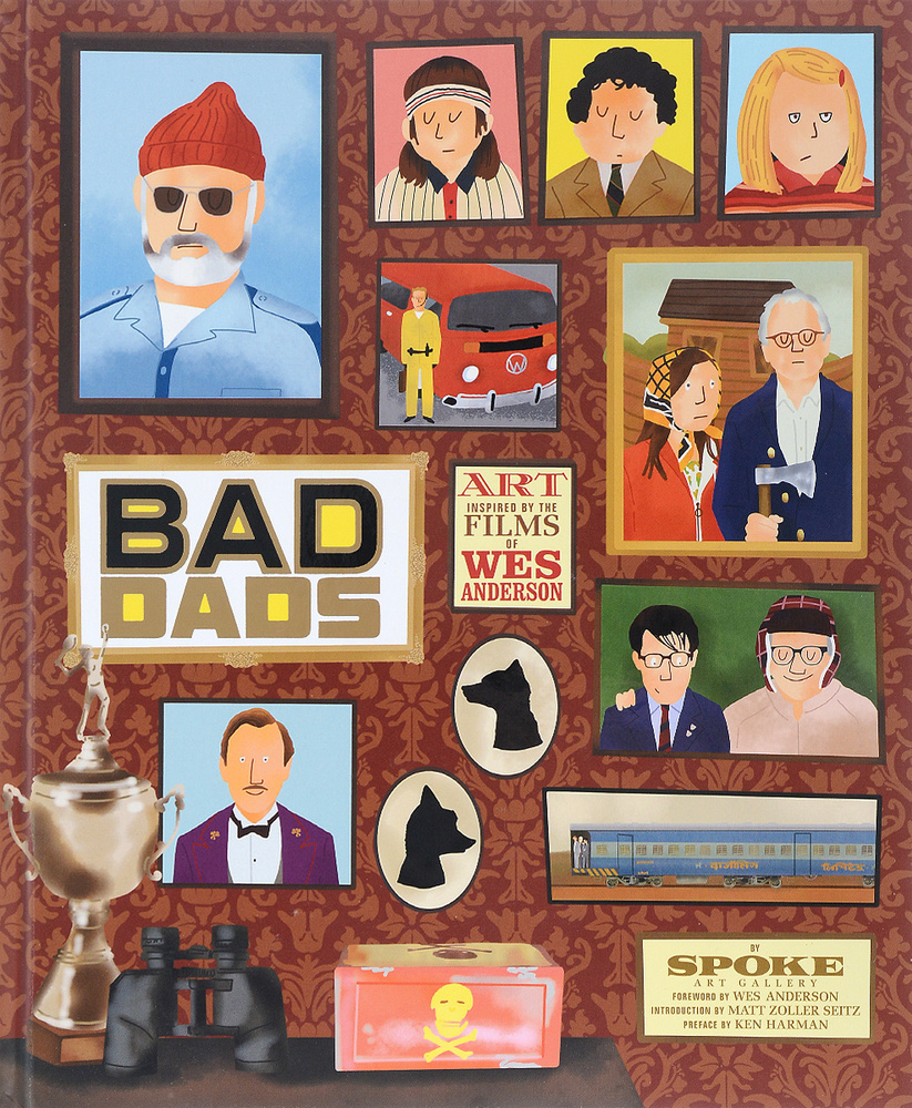 Bad Dads: Art Inspired by the Films of Wes Anderson #1