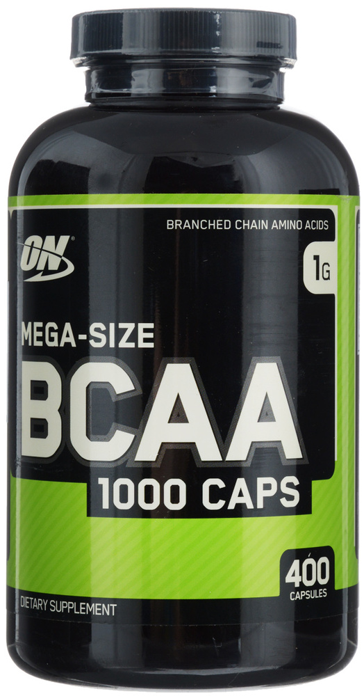 Аминокислоты Optimum Nutrition BCAA 1000, 400 капсул - купить с ...