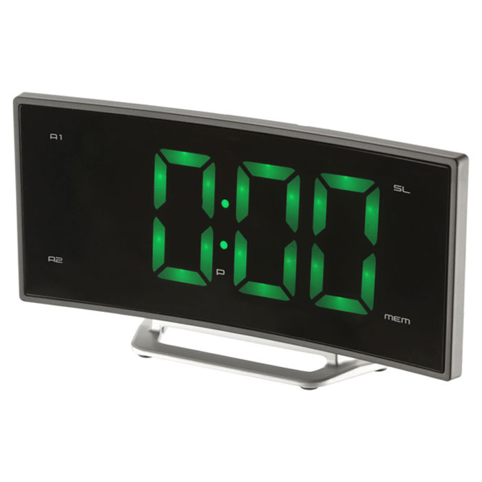 MAX CR-2905G, Black Green радиобудильник. Товар уцененный #1