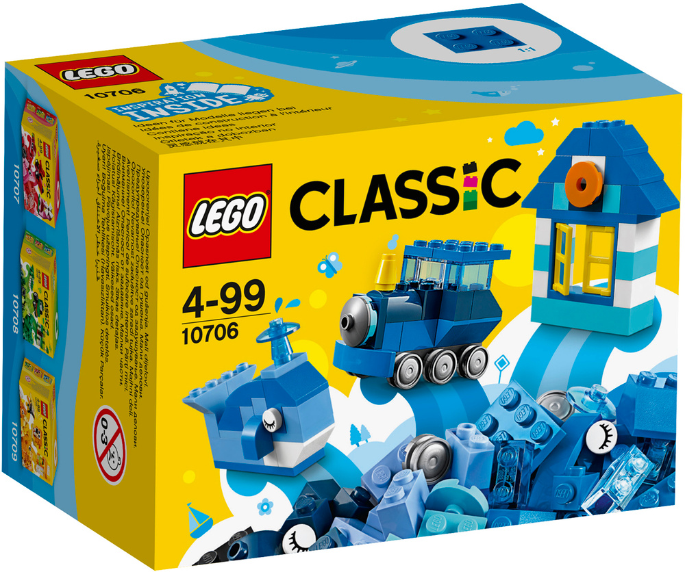 LEGO Classic 10706 Синий набор для творчества Конструктор #1