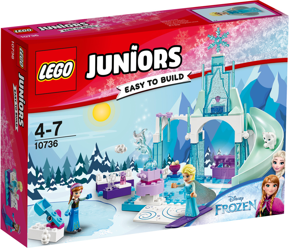 LEGO Juniors 10736 Игровая площадка Эльзы и Анны Конструктор #1