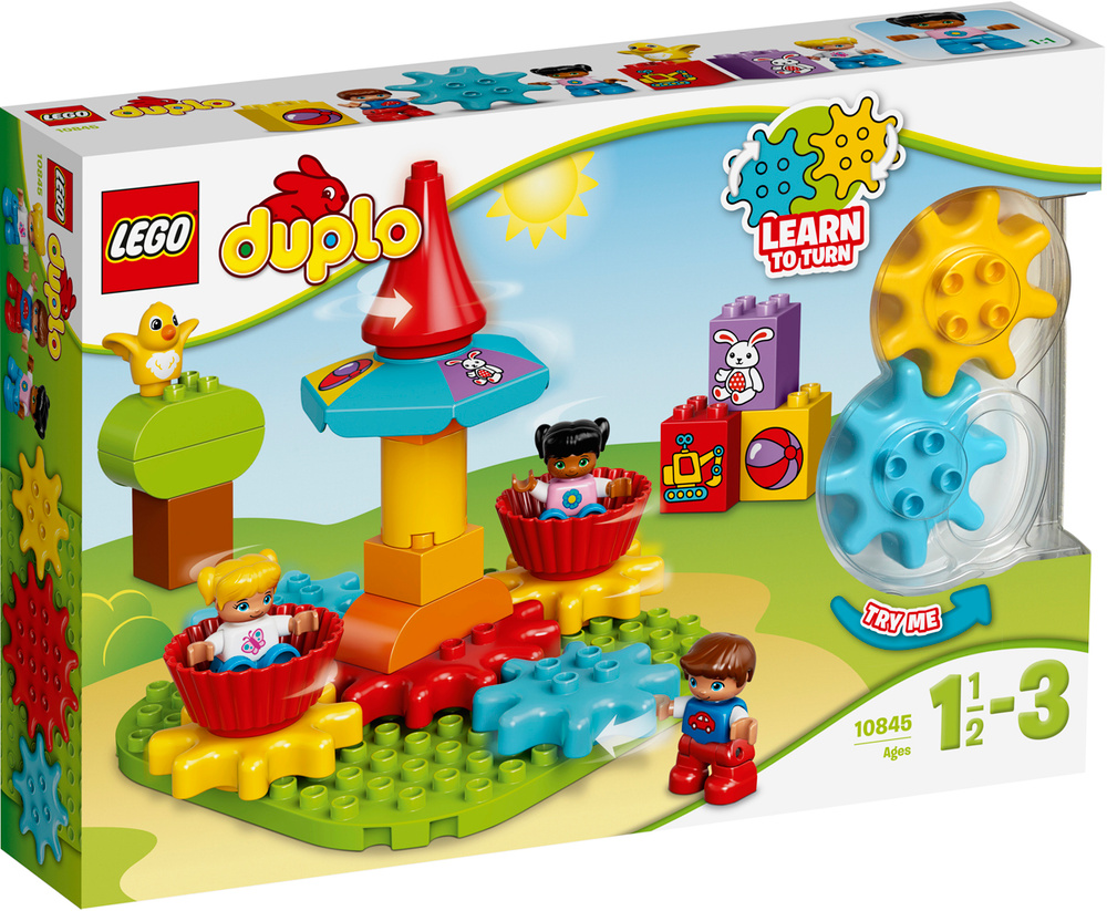 LEGO DUPLO 10845 Моя первая карусель Конструктор #1