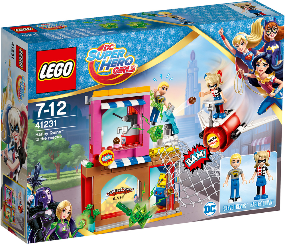 LEGO DC Super Hero Girls Конструктор Харли Квинн спешит на помощь 41231  #1