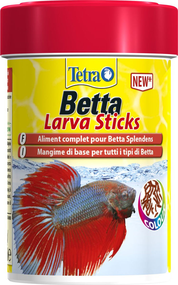 Корм Tetra "Betta Larva Sticks", для петушков и других лабиринтовых рыб ...
