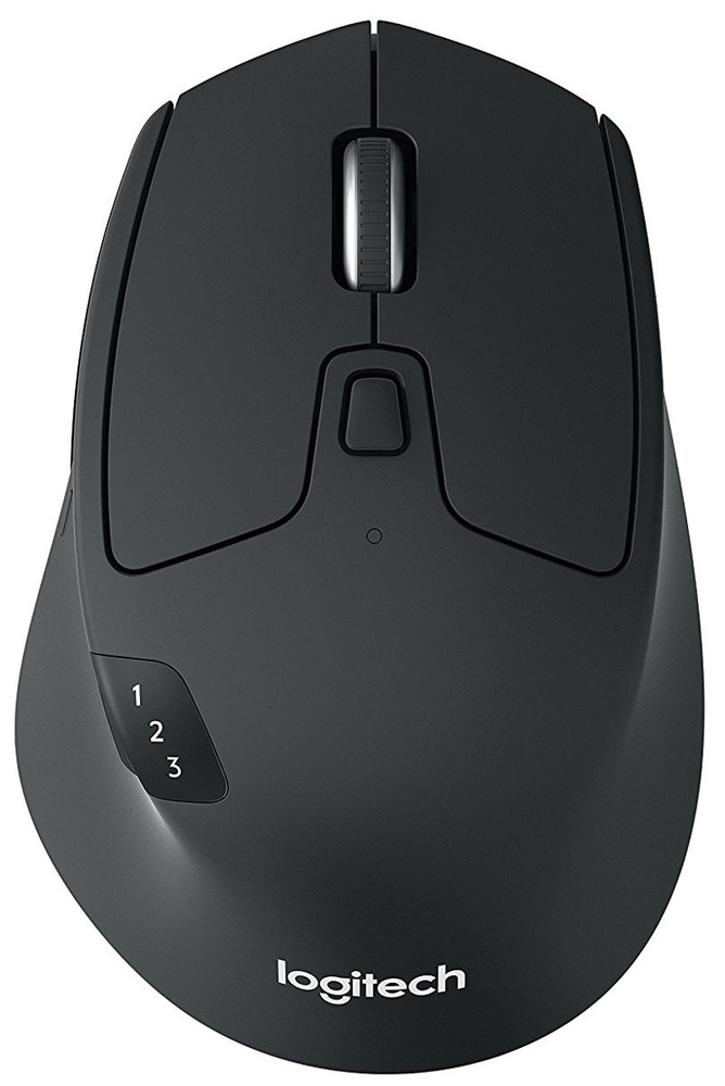 Logitech Мышь, черный #1