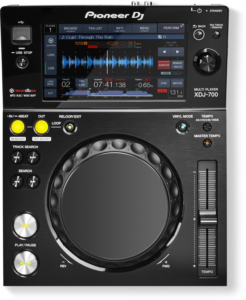 Pioneer XDJ-700 цифровой DJ проигрыватель среднего уровня #1