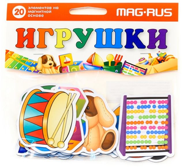 Mag-Rus Набор магнитов Игрушки #1