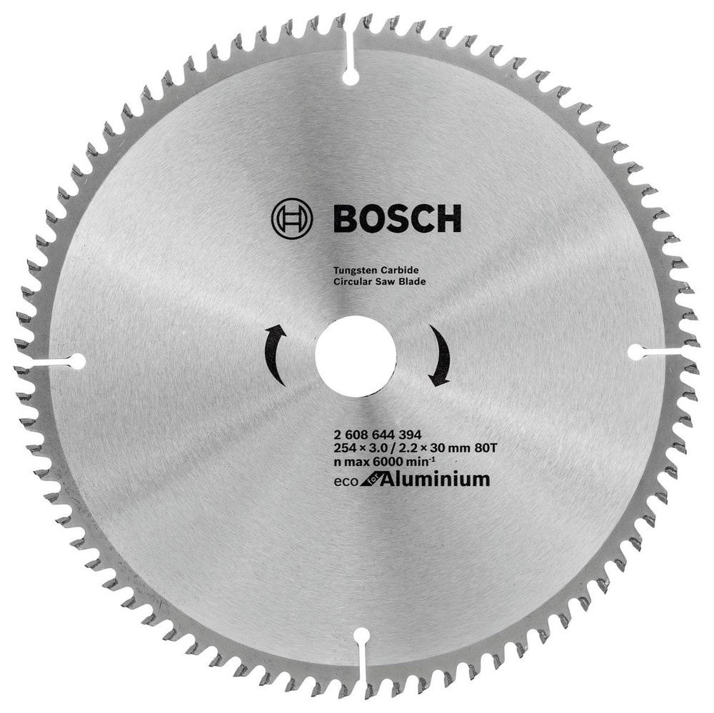 Bosch Диск пильный 254 x 2,2 x 30; 80  зуб., 1 шт. #1