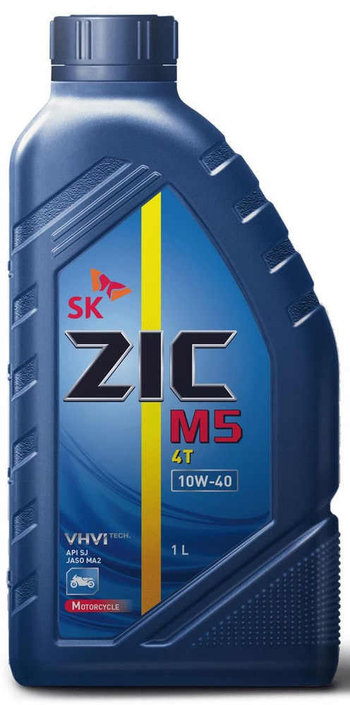 Масло моторное ZIC M5 4T 10W-40 Полусинтетическое - купить в интернет ...