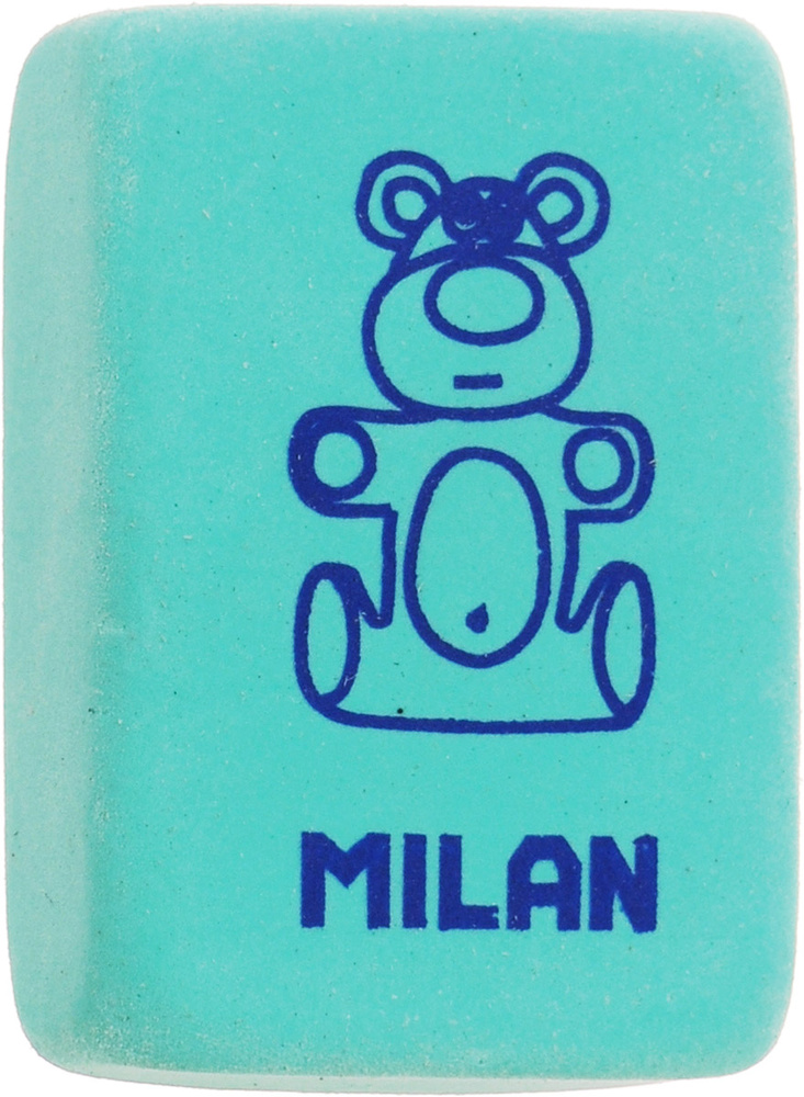 Milan Ластик 4060 цвет бирюзовый рисунок в ассортименте #1