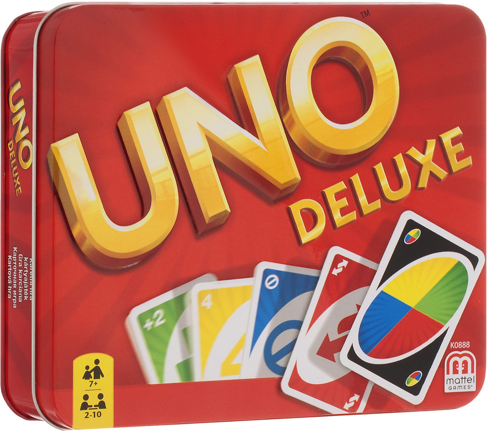 Настольная игра Uno Deluxe K0888 #1