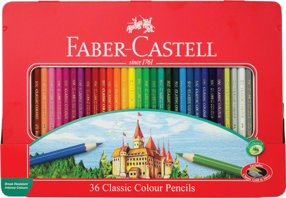 Набор цветных карандашей Faber-Castell 