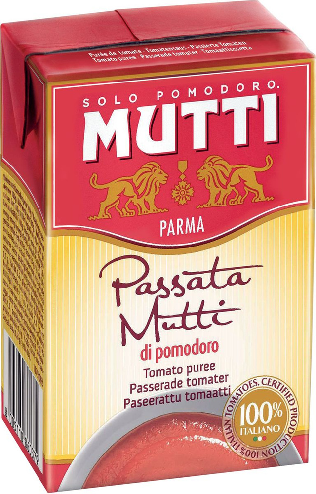 Томаты Mutti протертые, 390 г #1