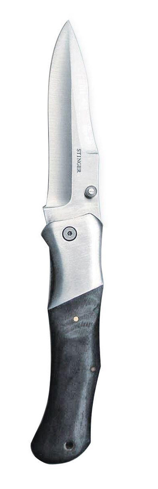 Нож складной Stinger "YD-5303L", цвет: серебристый, 10 см - купить с ...