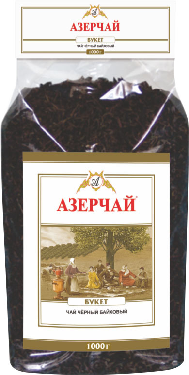 Чай листовой черный Азерчай Букет, 1000 г - купить с доставкой по ...