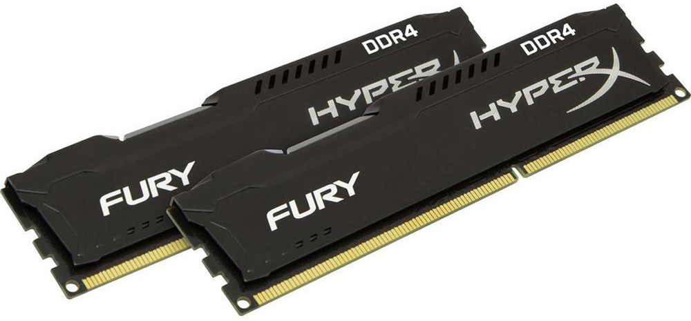 HyperX Оперативная память Kingston HyperX Fury DDR4 DIMM 32GB (2х16GB) 2133МГц комплект модулей оперативной #1