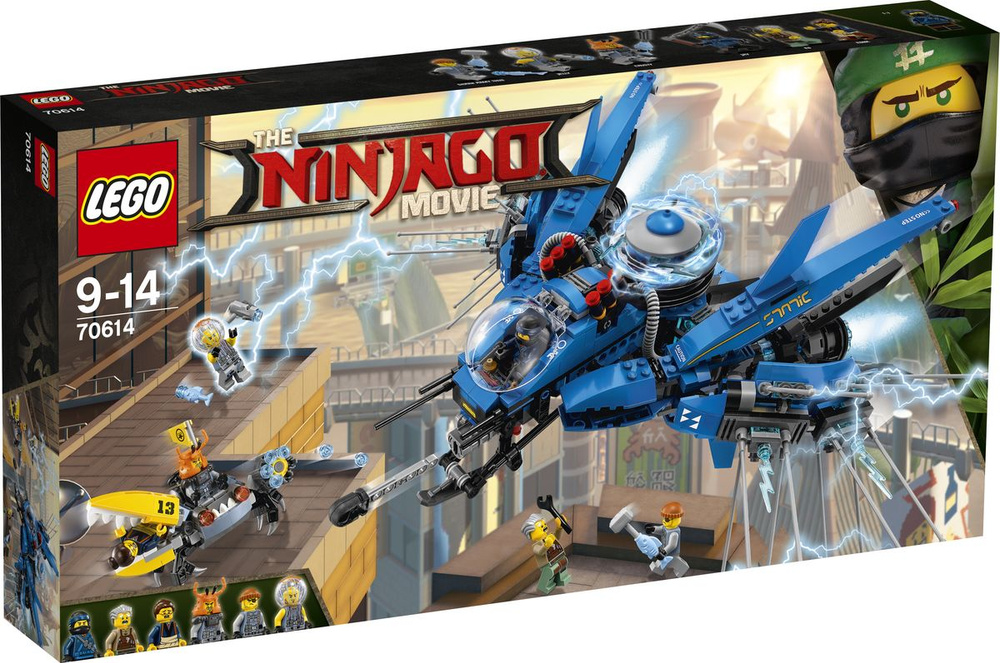 Конструктор LEGO Ninjago 70614 Самолёт-молния Джея #1